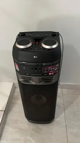LG XBOOM OK75 - 1000W RMS | Estado de novo | Nota fiscal