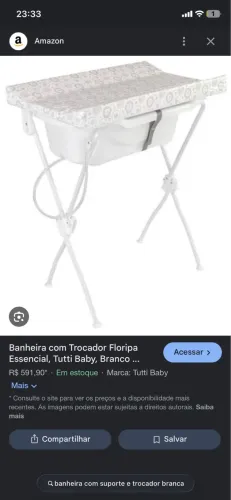 banheira tutty baby com uma avaria bem pequena, não atrapalha o uso