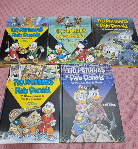 Biblioteca Don Rosa - 5 primeiros Volumes - Editora Abril