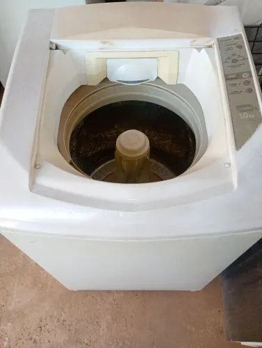 Máquina de lavar funcionando perfeitamente