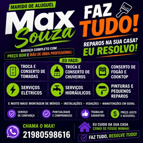 FAZ TUDO, MARIDO DE ALUGUEL.