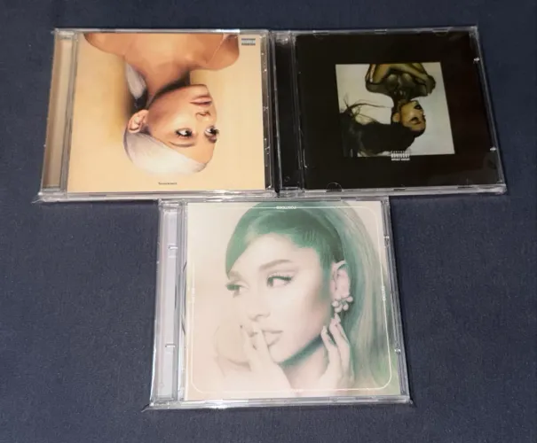 Ariana Grande CDS: Positions, thank u next e sweetener