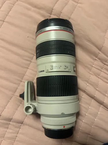 Lente Cânon 70-200L 2.8 USM - sem estabilizador