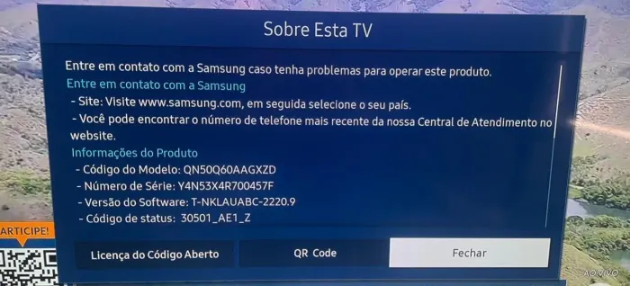 Samsung Smart TV QLED 50? 4K UHD Q60A QN50Q60AA - Excelente Estado