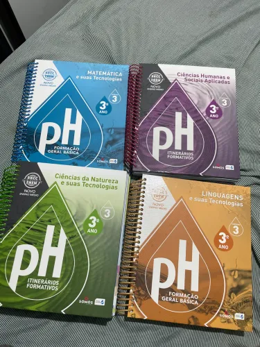 LIVROS DE EDUCAÇÃO, PH, SISTEMA SOMOS NUNCA USADOS!!!