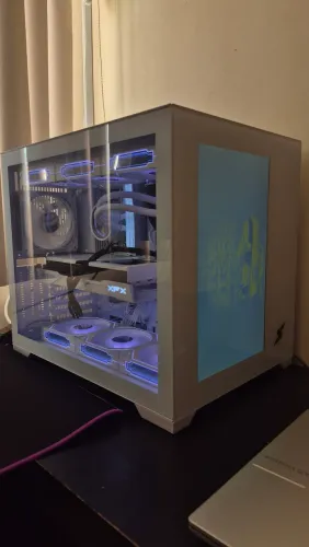 Pc Gamer AM5 Ryzen 5 RX 9060XT 16GB 32GB Ram + Headset GX60 + Mouse Lynx