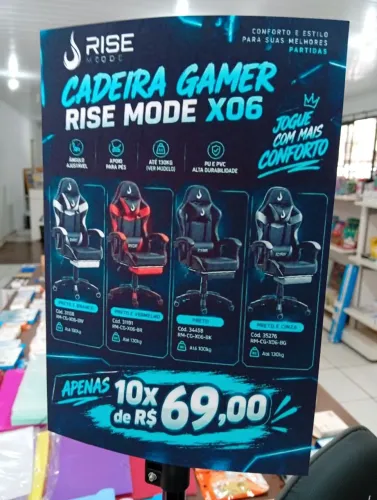 Cadeira Gamer Nova por Loja!