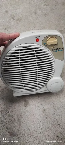 Vende-se Aquecedor BRITÂNIA 3 VELOCIDADES 127v 1100