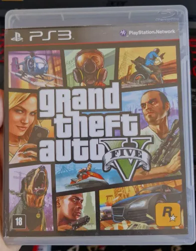 Jogo Grand Theft Auto V (GTA V) Playstation 3 (Faço olx pay)