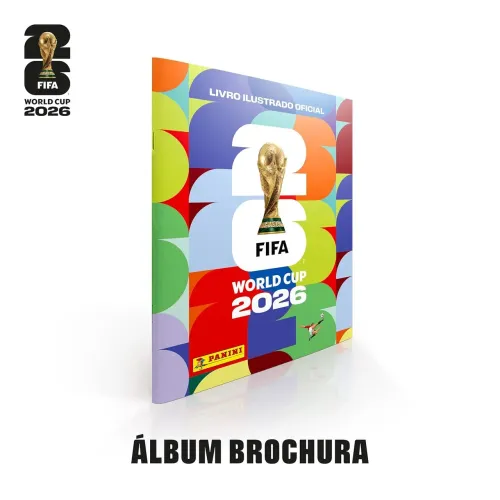 Álbum Copa do Mundo 2026 - Capa Brochura (Panini)