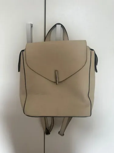 Bolsa mochila off white