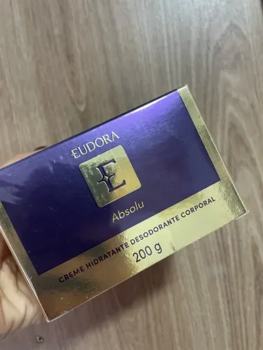 Creme hidratante Eudora Absolu 200g