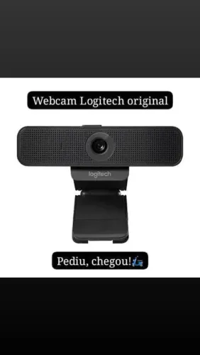 Webcam Logitech Original (Promoção)