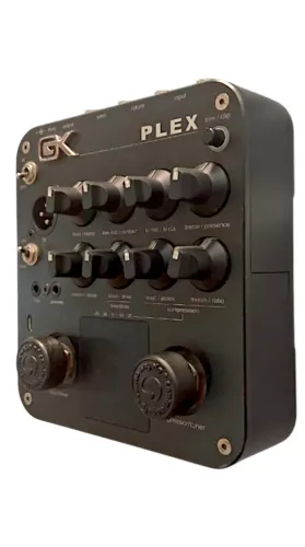 Preamp Baixo Gallien Krueger Gk Plex Caixa E Fonte Originais Preto