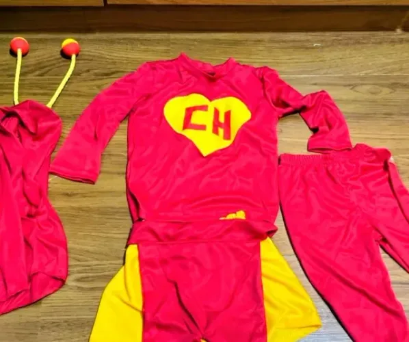 Roupa do Chapolim Colorado M