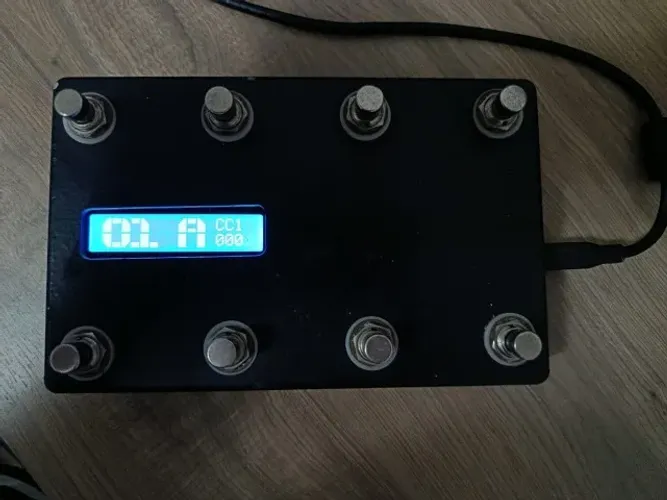 Pedal Controlador MIDI U8