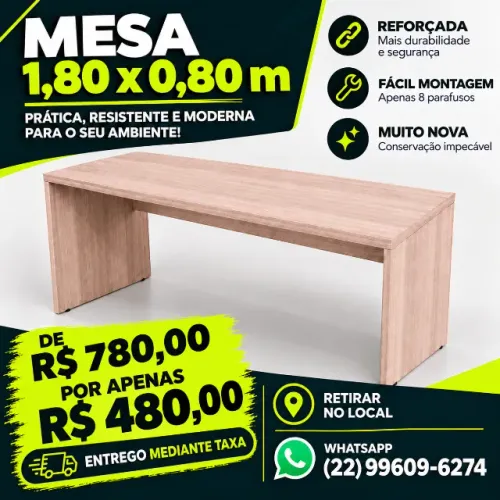 Mesa de Escritório em MDP