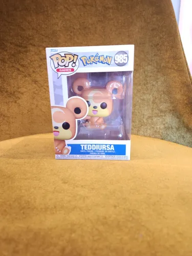 FUNKO POP POKEMON TEDIURSA 985 | original na caixa