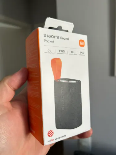 Caixa de som Bluetooth portátil xiaomi sound pocket nova