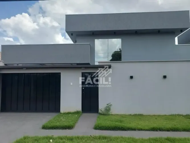 Casa Moderna 1 Suíte | 97m² | 504 Sul | Pronta para Morar