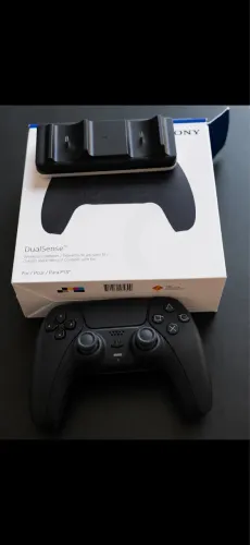 Controle PS5 + Base de Carregamento