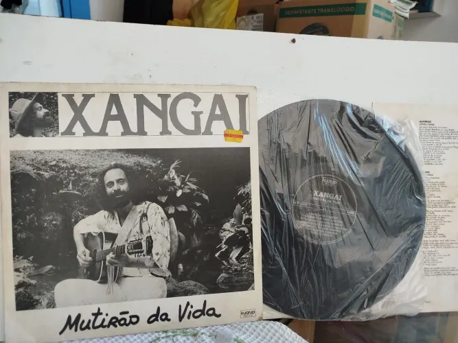 Raridade LP de Xangai Mutirão da Vida 1984