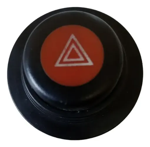 Botão Pisca Alerta Gm Ipanema Kadett Monza  Preto