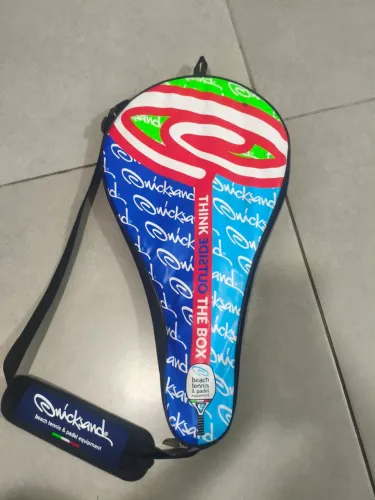 Raquete de Beach tennis Quicksand Spitfire com proteção