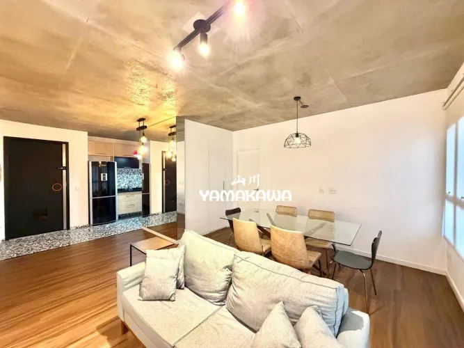 Apartamento com 1 dormitório para alugar, 70 m² por R$ 5.421,00/mês - Jardim Anália Franco