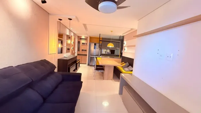Apartamento para locação Guarulhos Parque Residence 2vagas - 100% mobiliado