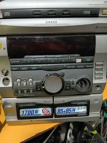 Aparelho de som sony 1700w pmpo