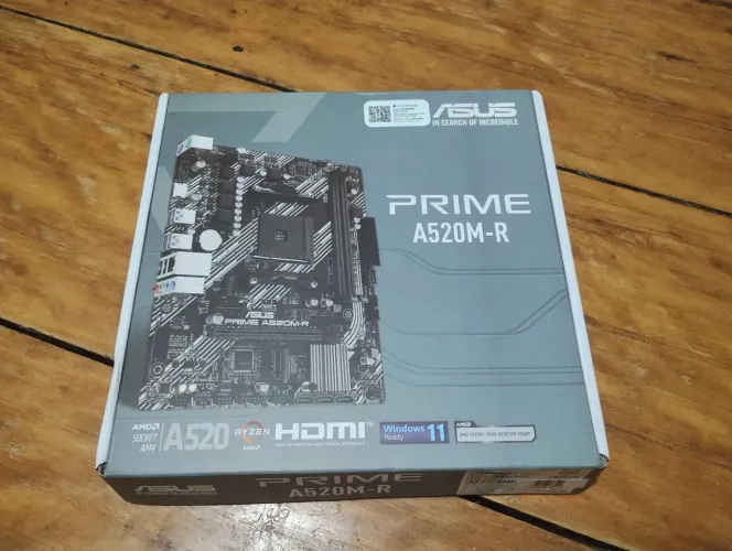 Placa mãe Asus prime a520-r nova