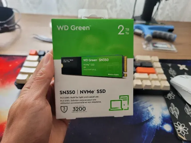 SSD NVME M2 2Teras 3200MB/s alta velocidade para dar aquele up no seu PC gamer