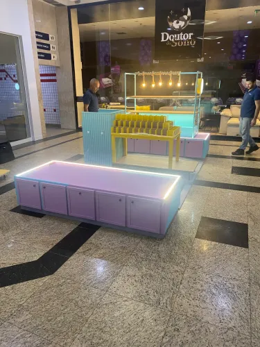 Quiosque para shopping aceito proposta