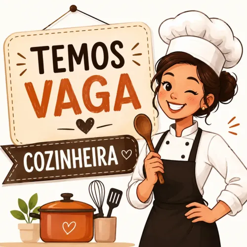 Cozinheira para Residência 