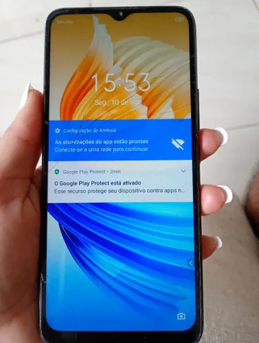 Celular infinix funcionando perfeitamente