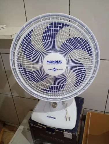 Ventilador branco VSP40w 127v Recondicionado 