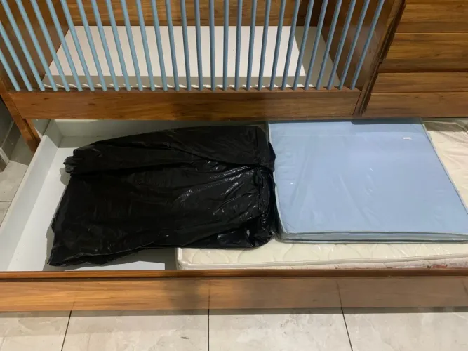 Berço Multifuncional Completo com Cômoda e Cama Auxiliar - Madeira Maciça