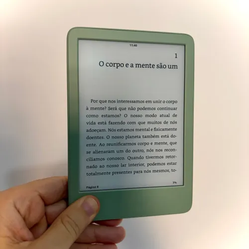 Kindle 11 Verde Matcha (Novo com garantia)