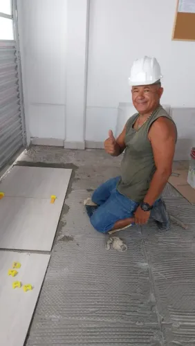 Pedreiro popular azulejos em geral