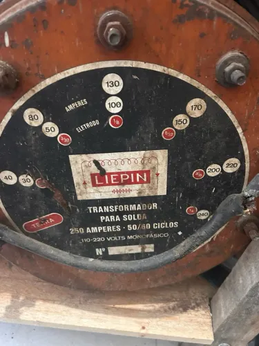 TRANSFORMADOR DE SOLDA LIEPIN 250A