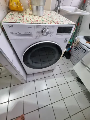 Máquina de lavar LG com defeito