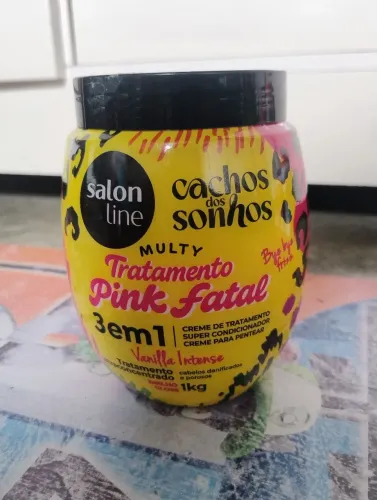Creme da Salon line pink fatal usado