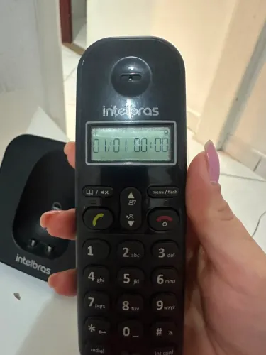 Telefone sem fio intelbras com ramal