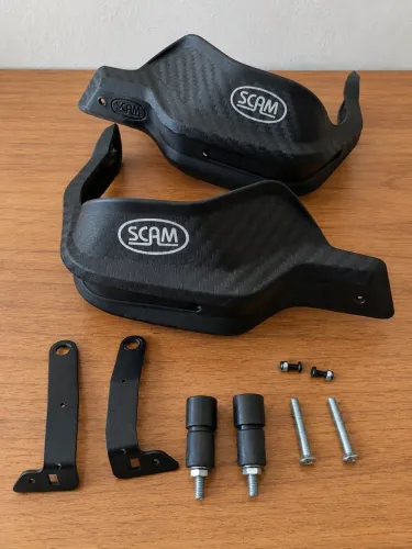 Protetor de Mãos SCAM Original para Moto