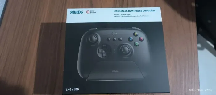 Controle Bluetooth 8BitDo Ultimate, Preto