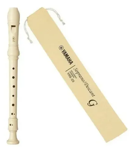 Flauta Doce Yamaha Yrs23 Germânica - NOVO