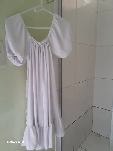 ? Vestido branco ( seminovo )