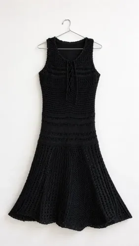 Vestido de tricô tam P