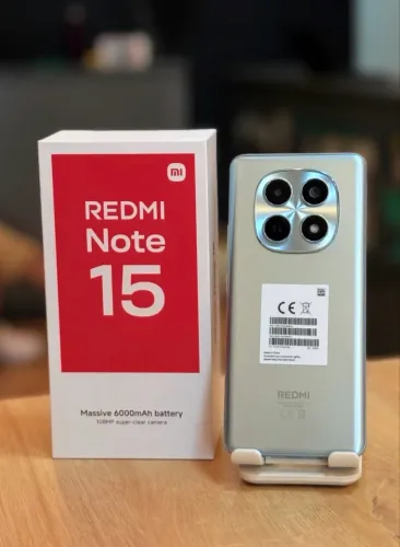 REDMI NOTE 15 8/256GB (LACRADO) - OPORTUNIDADE EXCLUSIVA!!